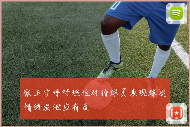 张玉宁呼吁理性对待球员表现球迷情绪发泄应有度