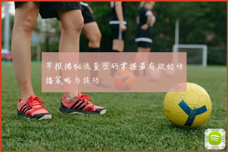 早报揭秘流量密码掌握最有效的传播策略与技巧